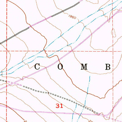 United States Geological Survey Deadman Lake SW, CA (1955, 24000-Scale) digital map