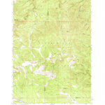 United States Geological Survey Deadman Mountain, SD (1954, 24000-Scale) digital map