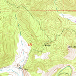 United States Geological Survey Deadman Mountain, SD (1954, 24000-Scale) digital map