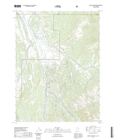 United States Geological Survey Deadman Mountain, UT (2023, 24000-Scale) digital map