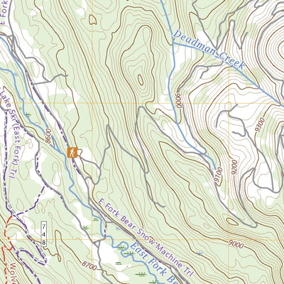 United States Geological Survey Deadman Mountain, UT (2023, 24000-Scale) digital map