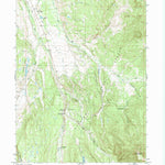 United States Geological Survey Deadman Mountain, UT-WY (1972, 24000-Scale) digital map
