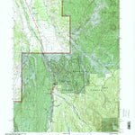 United States Geological Survey Deadman Mountain, UT-WY (1998, 24000-Scale) digital map