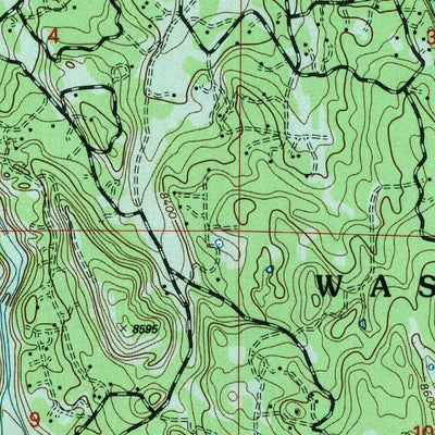 United States Geological Survey Deadman Mountain, UT-WY (1998, 24000-Scale) digital map