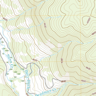 United States Geological Survey Deadman Park, CO (2022, 24000-Scale) digital map