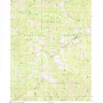 United States Geological Survey Deadman Peak, CA (1986, 24000-Scale) digital map