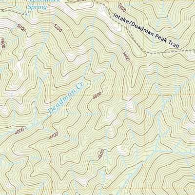United States Geological Survey Deadman Peak, WA (2020, 24000-Scale) digital map