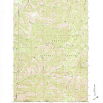 United States Geological Survey Deadman Peak, WA-OR (1967, 24000-Scale) digital map