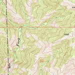 United States Geological Survey Deadman Peak, WA-OR (1967, 24000-Scale) digital map