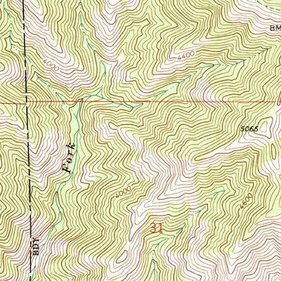 United States Geological Survey Deadman Peak, WA-OR (1967, 24000-Scale) digital map