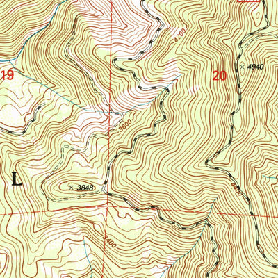 United States Geological Survey Deadman Point, CA-OR (2001, 24000-Scale) digital map