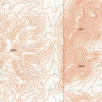 United States Geological Survey Deadman Spring NE, NV (1970, 24000-Scale) digital map
