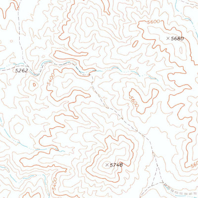 United States Geological Survey Deadman Spring, NV (1970, 24000-Scale) digital map
