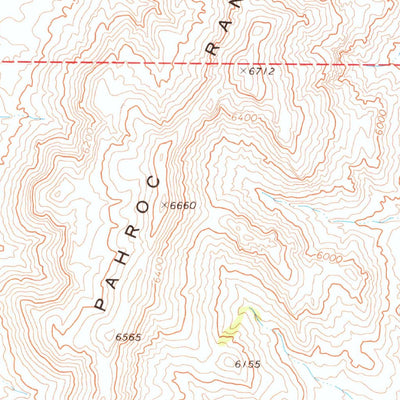 United States Geological Survey Deadman Spring, NV (1970, 24000-Scale) digital map