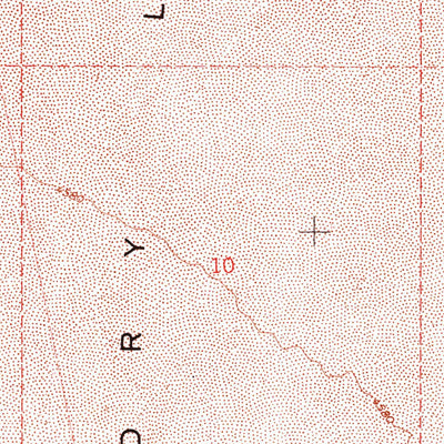 United States Geological Survey Deadman Spring SE, NV (1970, 24000-Scale) digital map