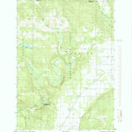 United States Geological Survey Deadmans Hill, MI (1986, 24000-Scale) digital map
