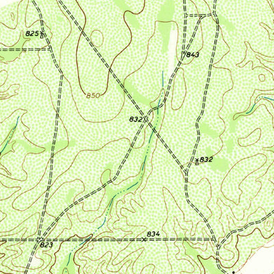 United States Geological Survey Deadmans Hill, TX (1974, 24000-Scale) digital map