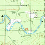 United States Geological Survey Deadmans Hill, WA (1984, 24000-Scale) digital map