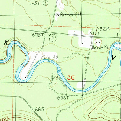 United States Geological Survey Deadmans Hill, WA (1984, 24000-Scale) digital map