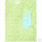 United States Geological Survey Deadwood Reservoir, ID (1988, 24000-Scale) digital map