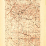 United States Geological Survey Deadwood, SD (1901, 125000-Scale) digital map