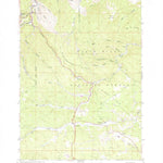 United States Geological Survey Deadwood South, SD (1961, 24000-Scale) digital map