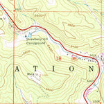 United States Geological Survey Deadwood South, SD (1961, 24000-Scale) digital map