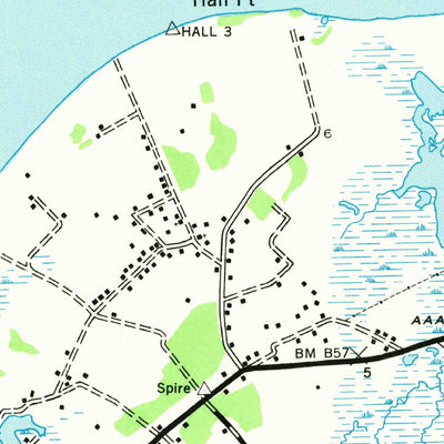 United States Geological Survey Deal Island, MD (1942, 24000-Scale) digital map