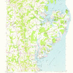 United States Geological Survey Deale, MD (1957, 24000-Scale) digital map