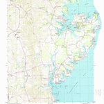 United States Geological Survey Deale, MD (1997, 24000-Scale) digital map