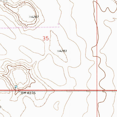 United States Geological Survey Dean Ranch, NM (1973, 24000-Scale) digital map