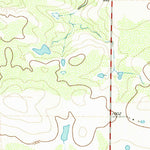 United States Geological Survey Dean, TX (1972, 24000-Scale) digital map