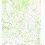 United States Geological Survey Deanville, TX (1960, 24000-Scale) digital map