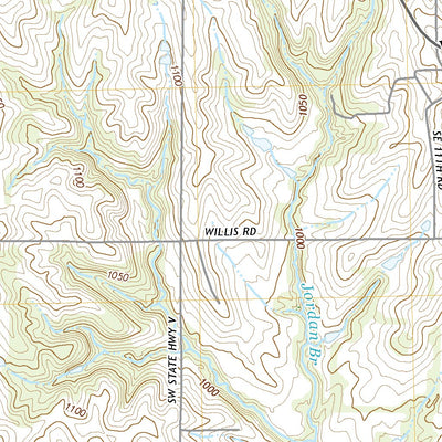 United States Geological Survey Dearborn, MO (2021, 24000-Scale) digital map