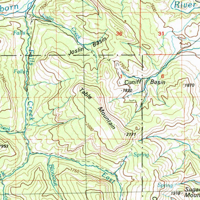 United States Geological Survey Dearborn River, MT (1993, 100000-Scale) digital map