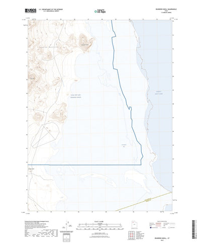 United States Geological Survey Deardens Knoll, UT (2023, 24000-Scale) digital map