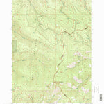 United States Geological Survey Deardorff Mountain, OR (1998, 24000-Scale) digital map