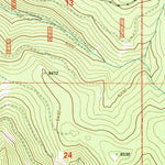 United States Geological Survey Deardorff Mountain, OR (1998, 24000-Scale) digital map