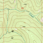United States Geological Survey Deardorff Mountain, OR (1998, 24000-Scale) digital map