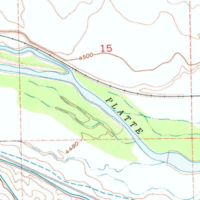 United States Geological Survey Dearfield, CO (1951, 24000-Scale) digital map