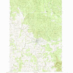 United States Geological Survey Deary, ID (1990, 24000-Scale) digital map