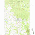 United States Geological Survey Deary, ID (1994, 24000-Scale) digital map
