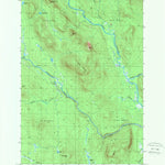 United States Geological Survey Deasey Mountain, ME (1989, 24000-Scale) digital map