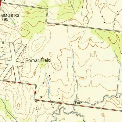 United States Geological Survey Deason, TN (1951, 24000-Scale) digital map