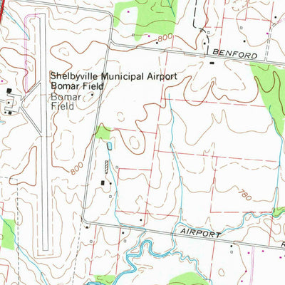United States Geological Survey Deason, TN (1966, 24000-Scale) digital map