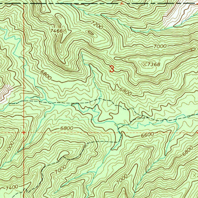 United States Geological Survey Death Ridge, UT (2002, 24000-Scale) digital map