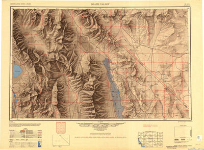 United States Geological Survey Death Valley, CA-NV (1948, 250000-Scale) digital map
