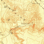 United States Geological Survey Death Valley E, CA-NV (1908, 250000-Scale) digital map