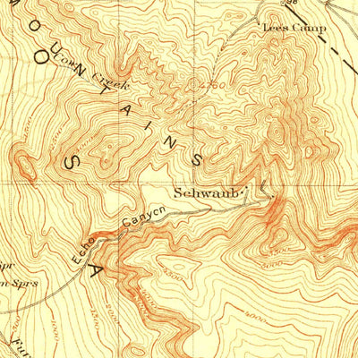 United States Geological Survey Death Valley E, CA-NV (1908, 250000-Scale) digital map