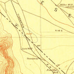 United States Geological Survey Death Valley E, CA-NV (1910, 250000-Scale) digital map